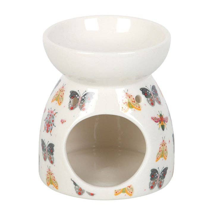 Essential Oil Diffuser, Floral Bug Print Aromatherapy Burner